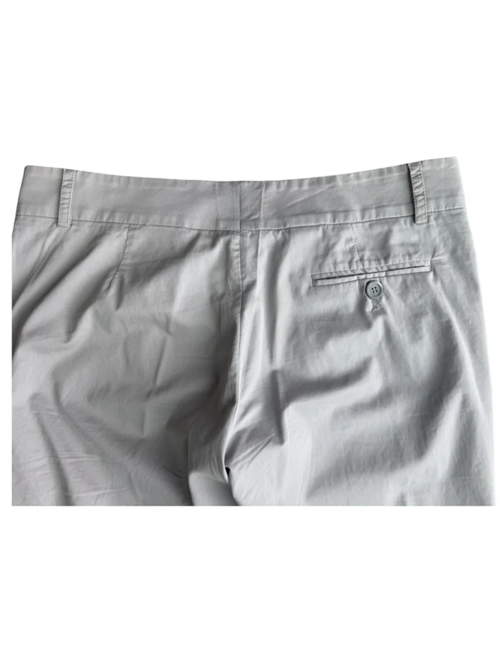 Brunello Cucinelli Cotton Stretch Wide Leg Tan Trousers Summer weight 8 - Picture 5 of 10